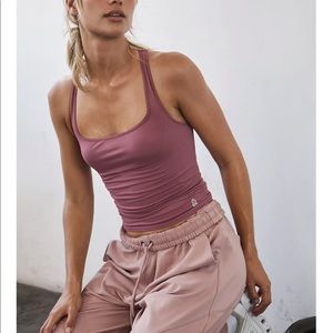 NWOT FREE PEOPLE MOVEMENT GOOD KARMA LONG TANK